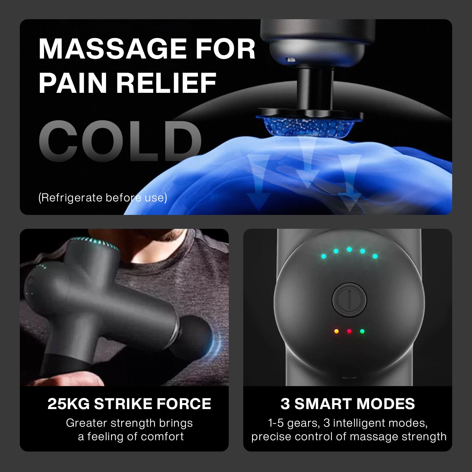Smart-Hit Massage Gun